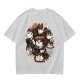 Olive T-Shirt With Cute S'mores Cat Graphic Design