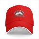 Black baseball cap with 'You inspire my inner serial killer' bunny graphic