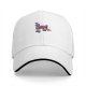 Black baseball cap with rainbow piñata donkey graphic