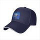 Black Baseball Cap with Gear Fifth Luffy Anime Print