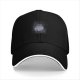 Black baseball cap with Totoro graphic print
