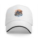 Black Baseball Cap With Skull Musician And Wave Graphic