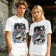 One Piece Brook Skull Musician Graphic Tee