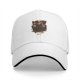 Black Coffee Skull Graphic Black Baseball Cap