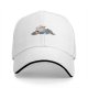Black baseball cap with My Neighbor Totoro anime character print