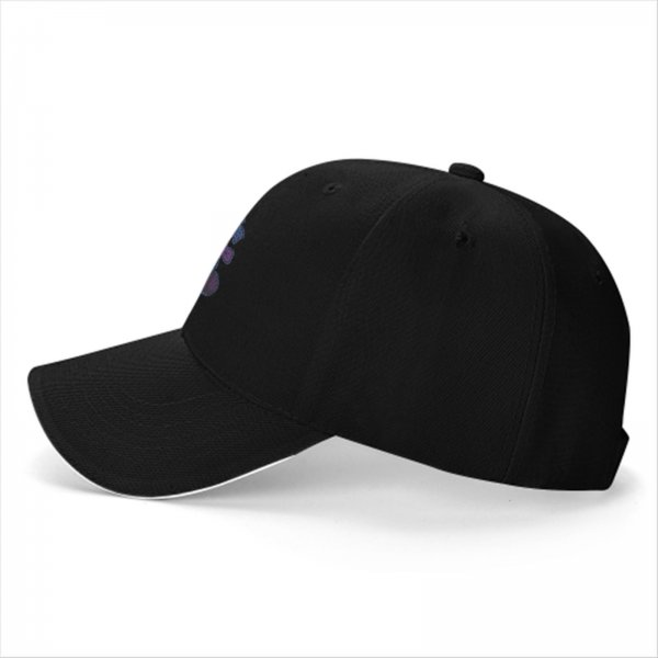 Black baseball cap with Skeletor Snake Mountain Gym graphic
