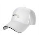 Black Baseball Cap With Funny Disconnected Stick Figure Print