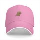 Black Baseball Cap With Capybara Wearing Glasses Graphic