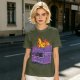 Olive T-Shirt With Burning Dumpster 'My Future' Graphic