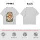 Olive T-shirt with Princess Mononoke Forest Spirit Art Print