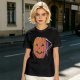 Olive Halloween T-Shirt with Skeleton Arm Jack-o'-Lantern Graphic