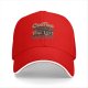 Black baseball cap with coffee makes me feel less murdery print