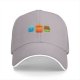 Black baseball cap with cute elemental creature graphic