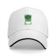 Black baseball cap with green 'What sorcery is this' cauldron graphic
