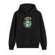 Black Central Perk Hoodie with Coffee Cup Graphic
