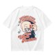 Olive Graphic T-Shirt With Sarcastic Skull Problem Quote
