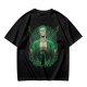 One Piece Roronoa Zoro Graphic Print Olive T-Shirt