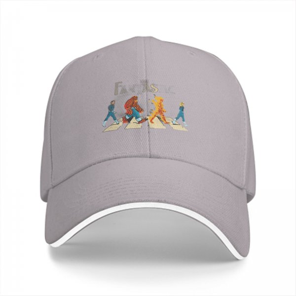 Fantastic Four Abbey Road Crosswalk Graphic Baseball Cap