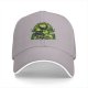 Black Baseball Cap with Maleficent Halloween Themed Print