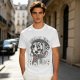 Olive Soccer Graphic T-Shirt with 'Born To Kick Balls' Print