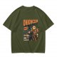 Onion Cop Graphic Tee with Retro Comic Style Artwork
