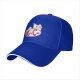 Black baseball cap with Kitty Cat graphic and text