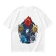Dungeons and Dragons Elemental Dice Yin Yang Graphic T-Shirt