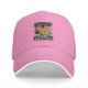 Black Baseball Cap With Capy Christmas Capybara Holiday Print