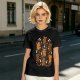 Olive T-Shirt With Cute Gingerbread Animal Christmas Print