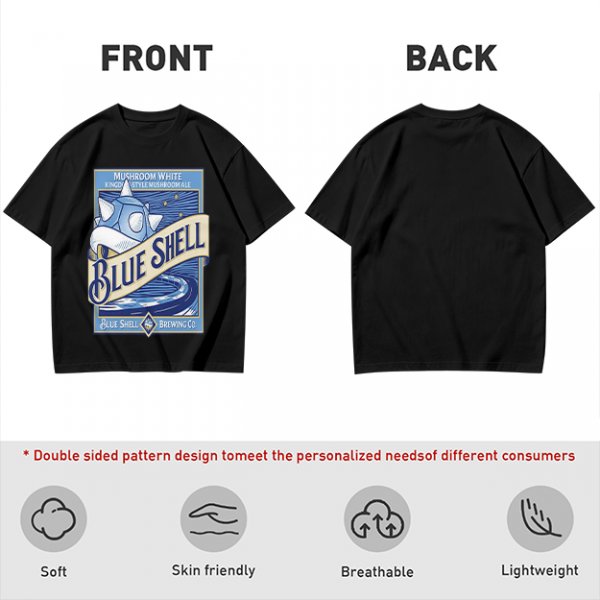 Blue Shell Brewing Co Mushroom White Ale T-Shirt