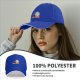 Black baseball cap with mirror and coffee graphic that says LIKE THIS