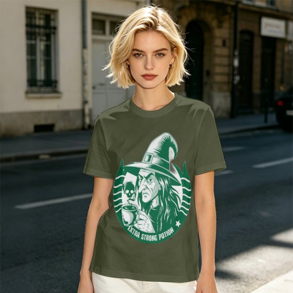 Witch Extra Strong Potion Graphic T-Shirt