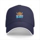 Black baseball cap with poop emoji graphic and 'Different Day' text