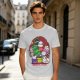 Meowy Christmas Cat Holiday Graphic T-Shirt