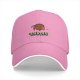 Black baseball cap with Ludo Guardian Friend of the Rocks print