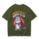 Anxiety Is My Superpower Cat Graphic T-Shirt