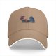 Black Baseball Cap With Knight By Campfire Graphic Print