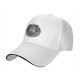 Black baseball cap with emotional support demon graphic