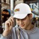 Black Baseball Cap With Pi Pie Lemon Graphic Design