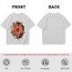 Olive T-Shirt With Pizza Pentagram Graphic Design