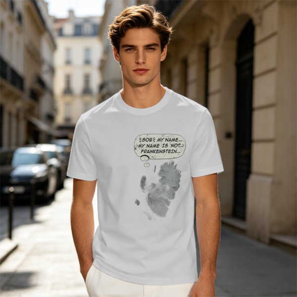 Frankenstein Monster 'My Name Is Not Frankenstein' Graphic T-Shirt