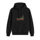Black hoodie with 'Finders Keepers' graphic print