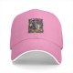 Black Baseball Cap With Yu-Gi-Oh! Style Wizard Card Art Print