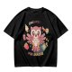 Owlways For Snacks Cute Graphic T-Shirt with Owl and Treats