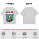 Olive Graphic T-Shirt with Skeletor Jaws Parody Art