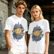 Roll Your Fate D20 Dice Graphic T-Shirt For Tabletop RPG Fans