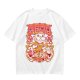 Olive T-Shirt with Cute Takoyaki Chef Graphic Print
