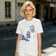 Olive T-Shirt With Rock Paper Scissors Cartoon Characters