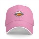 Black baseball cap with a bubbling cauldron graphic