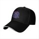 Black baseball cap with Skeletor Snake Mountain Gym graphic